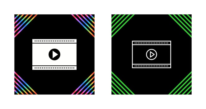 Video player Vector Icon