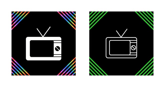 Television Vector Icon