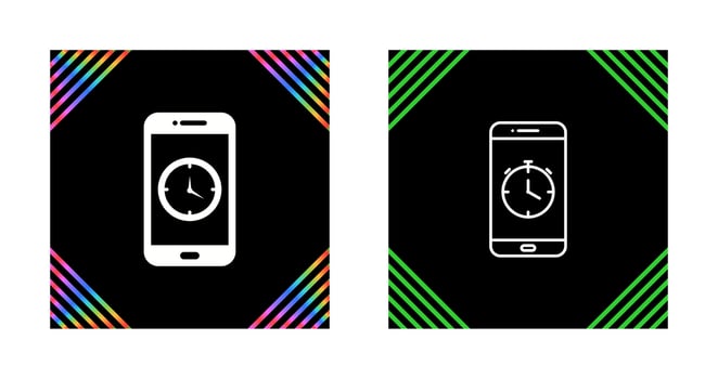 Clock App Vector Icon
