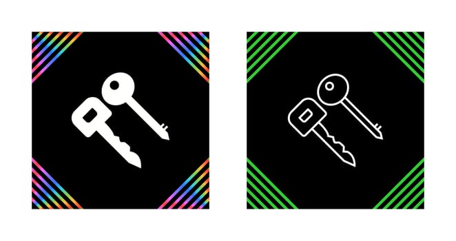 Keys Vector Icon