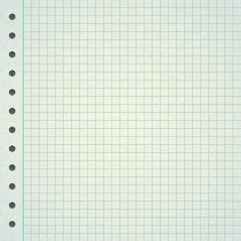 Graph Notebook Paper Sheet vector