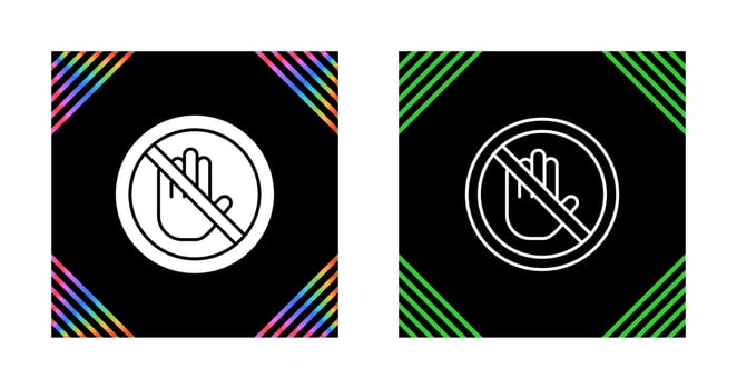 Stop Vector Icon