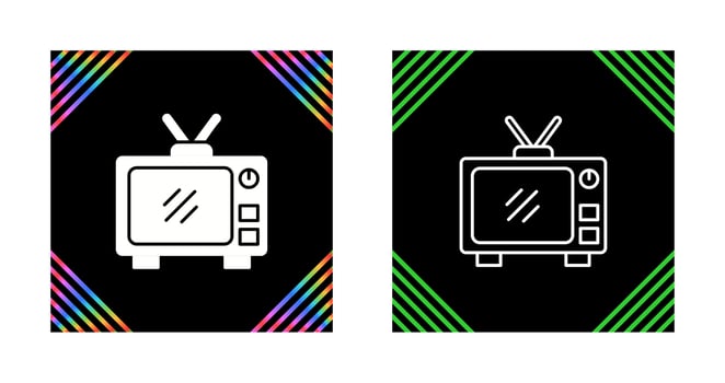 Television Vector Icon