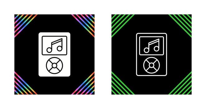 Music Player Vector Icon