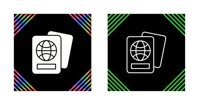 Passport Vector Icon
