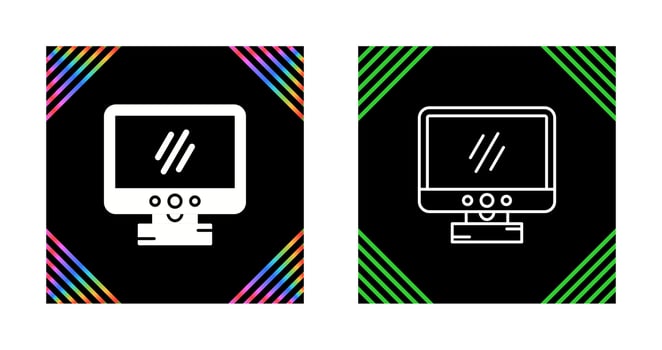 Lcd Vector Icon