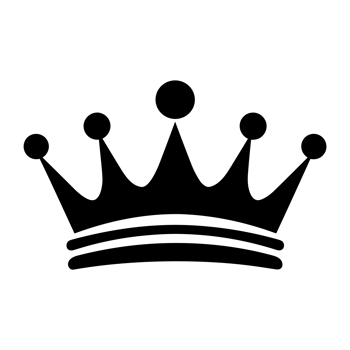 Beautiful Crown Silhouette - Generative Ai png