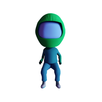 hacker 3d rendering icon illustration png