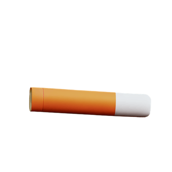 cigarette 3d rendering icon illustration png