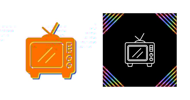 Tv Vector Icon