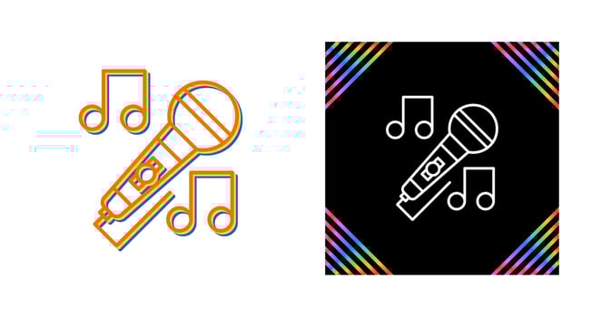 Karaoke Vector Icon