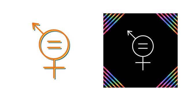 Gender Equality Vector Icon