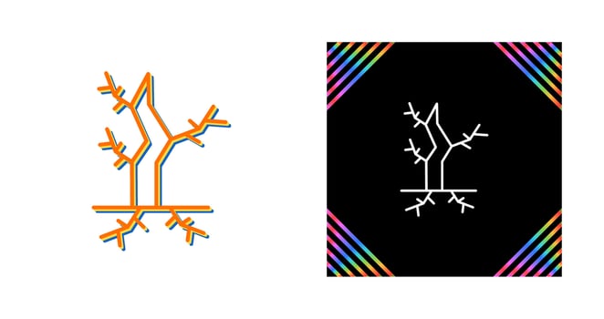 Dead Tree Vector Icon
