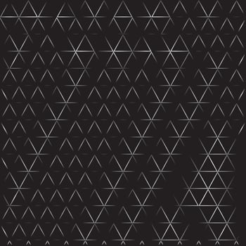 Triangle black and white pattern gradient background vector