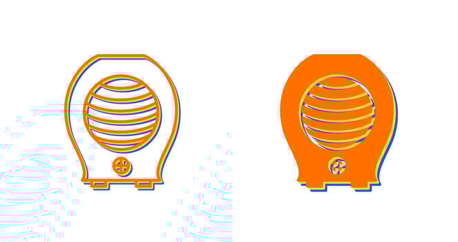 Heater Vector Icon