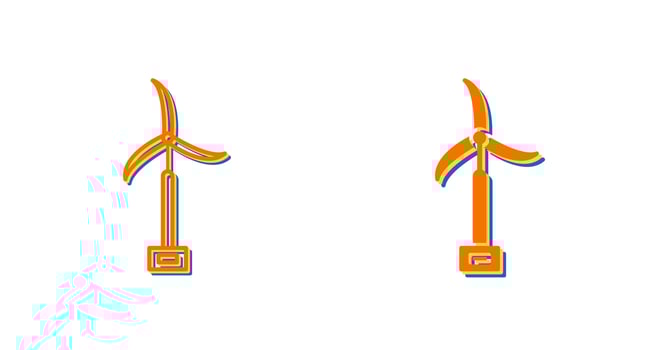 Windmill Vector Icon