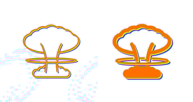 Explosion Vector Icon