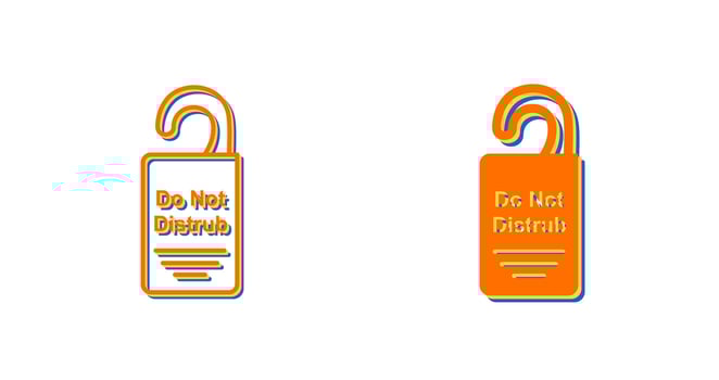 Door Hanger Vector Icon