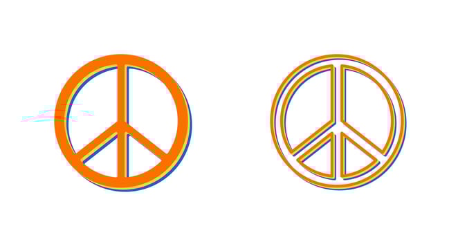 Pacifism Vector Icon