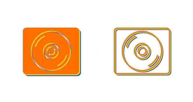 CD Vector Icon