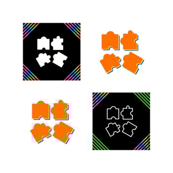 Puzzle Vector Icon