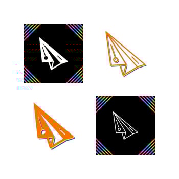 Paper Plane Vector Icon