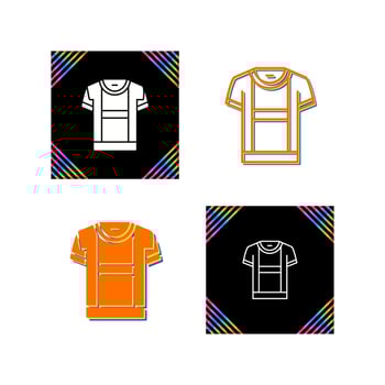 T Shirt Vector Icon
