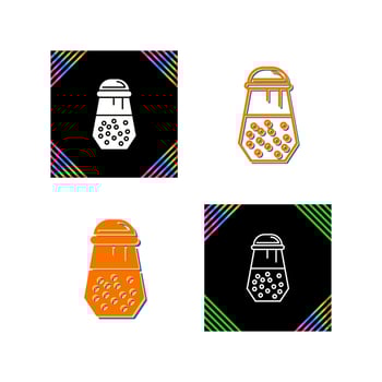 Salt Shaker Vector Icon