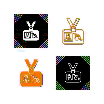 Id Card Vector Icon