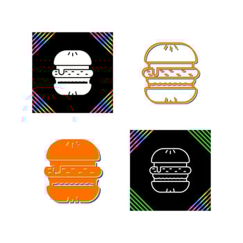 Burger Vector Icon