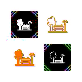 Park Vector Icon