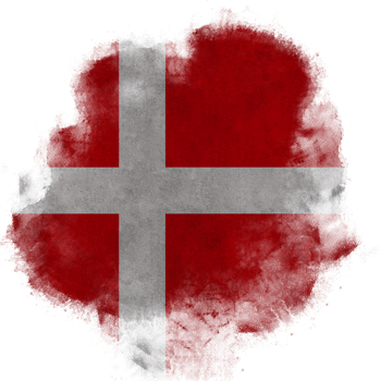 Denmark Flag Texture Brush png