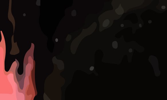 Simple flames background with copy space area. Suitable for poster and banner vector