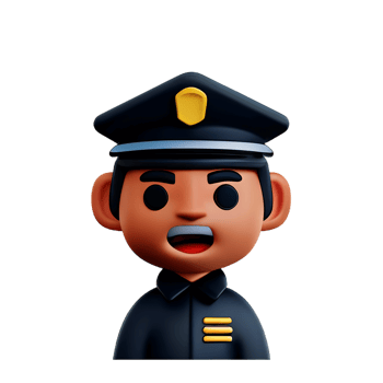 soldier face 3d rendering icon illustration png