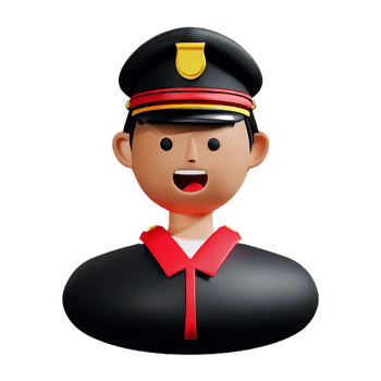 soldier face 3d rendering icon illustration png