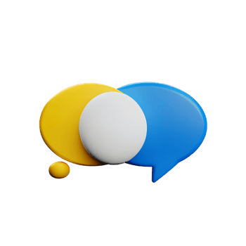 thought bubble 3d rendering icon illustration png