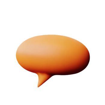 thought bubble 3d rendering icon illustration png