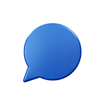 thought bubble 3d rendering icon illustration png