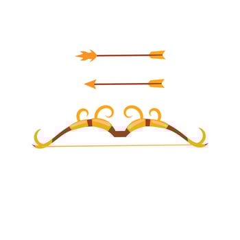 bow arrow vector
