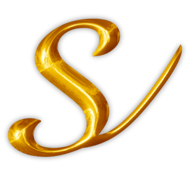 Golden lowercase alphabet letters png