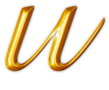 Golden lowercase alphabet letters png