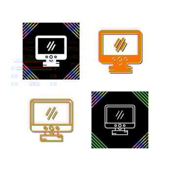 Lcd Vector Icon