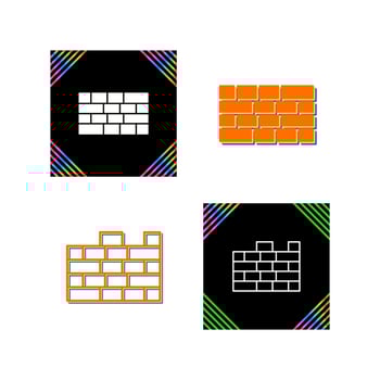 Bricks Vector Icon