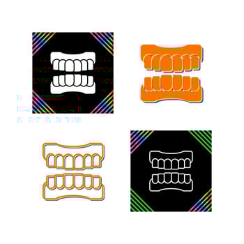 Denture Vector Icon