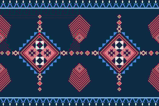 Repeat colorful decorated hand drawn embroidered ornamental all base background pattern geometric texture border ethnic tribal design for texture,fabric,clothing,wrapping,carpet. vector