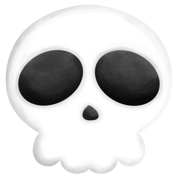 Watercolor cute halloween ghost isolate items design png