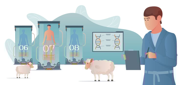 Cloning Genetics Bodies Composition vector