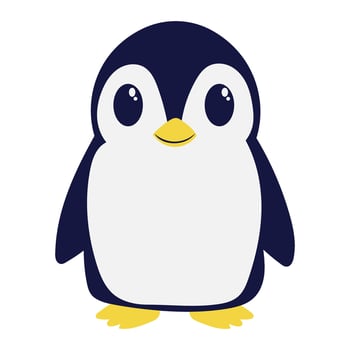 cute penguin vector illustration