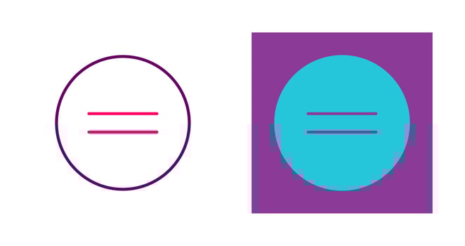 Equal To Vector Icon