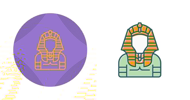 Pharaoh Vector Icon